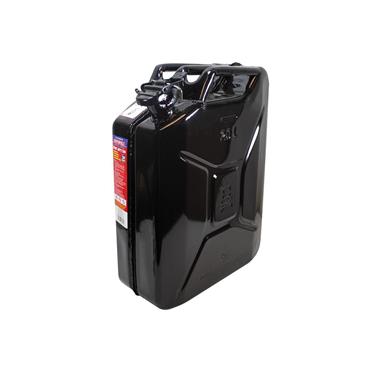Black Steel Jerry Can 20 litre