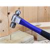 Ball Pein Hammer Fibreglass Shaft 454g (16oz)