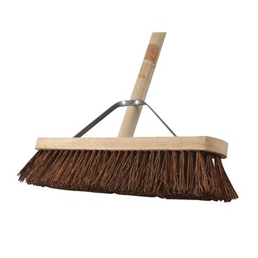 Stiff Bassine Broom 450mm (18in) + Handle & Stay