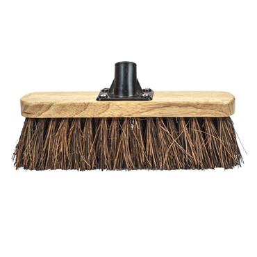 Bassine Varnished Broom Head 300mm (12in) Threaded Socket