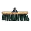 Stiff Green Broom Head 300mm (12in) Threaded Socket
