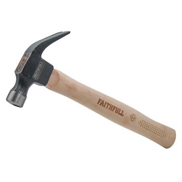 FSC Hickory Claw Hammer 454g (16oz)