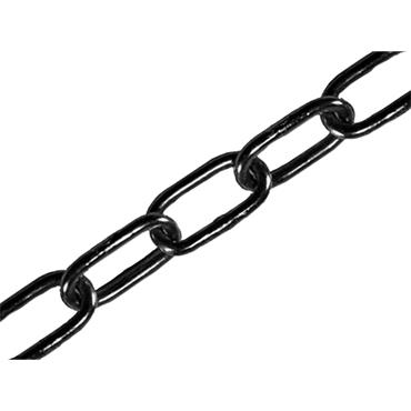 Black Japanned Chain 5.0mm x 2.5m - Max. Load 160kg
