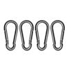 Fire Brigade Snap Hook 6mm Zinc Plated (Pack 4)