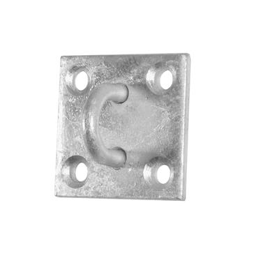 Staple On Plate - Galvanised