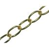 Oval Chain 2.3mm x 10m Polished Brass