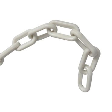 Plastic Chain 8mm x 12.5m White