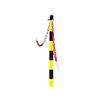 Plastic Post for Chain - Yellow / Black