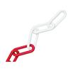 Plastic Chain 8mm x 12.5m Red / White