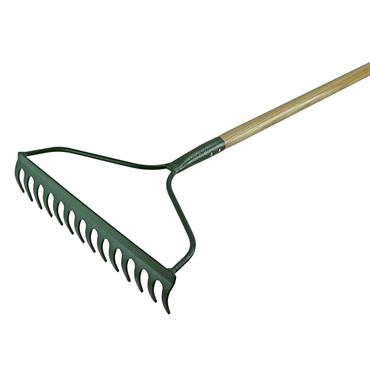 Countryman Garden Rake 14 Flat Tines