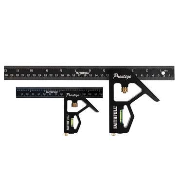Prestige Combination Square Twin Pack 150mm (6in) & 300mm (12in)
