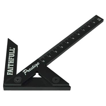 Prestige Centre Finder Gauge Black Aluminium 100mm