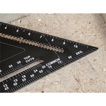 Prestige Quick Square Black Aluminium 300mm (12in)