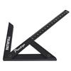 Prestige Centre Finder Gauge Black Aluminium 150mm