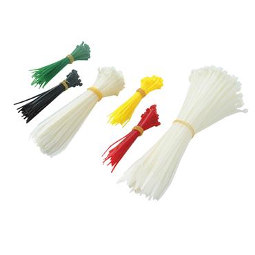 FAITHFULL CABLE TIES ASSORTED SIZES (PK 400)