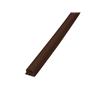 Silicone Draught Excluder Brown 6M 9 x 7mm