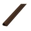 EPDM Draught Excluder Brown 24M 9 x 5.5mm
