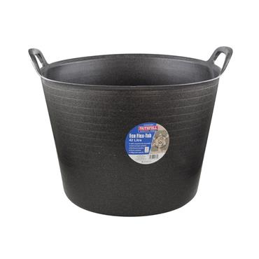 Eco Flex Tub 42 litre - Recycled Black