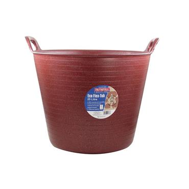 Eco Flex Tub 25 litre - Recycled Red