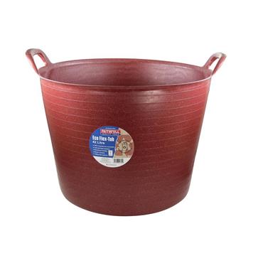 Eco Flex Tub 42 litre - Recycled Red