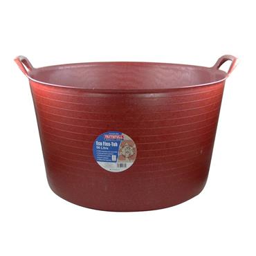 Eco Flex Tub 56 litre - Recycled Red