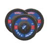 Zirconia Abrasive Jumbo Flap Disc 125 x 22mm 80 Grit (3 Pack)