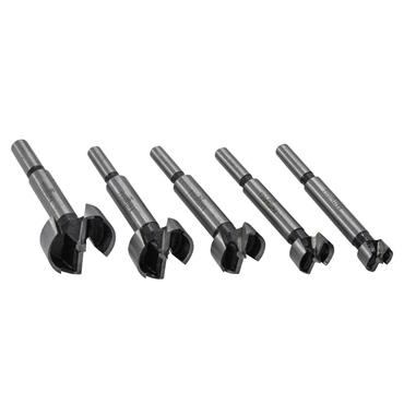Faithfull Forstner Bit Set (5 Pc.) Wooden Box