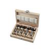 Faithfull Forstner Bit Set (5 Pc.) Wooden Box