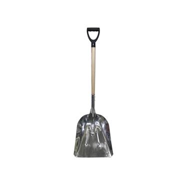 Aluminium Grain Shovel Wood Handle