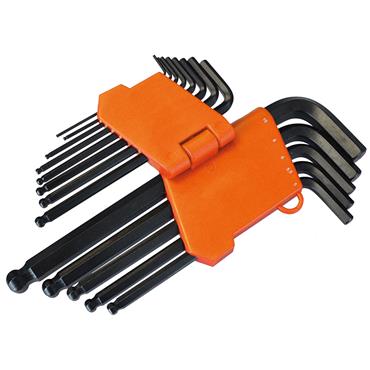 FAITHFULL ALLEN KEY SET MM LONG BALL 1.5-10 (13PC)