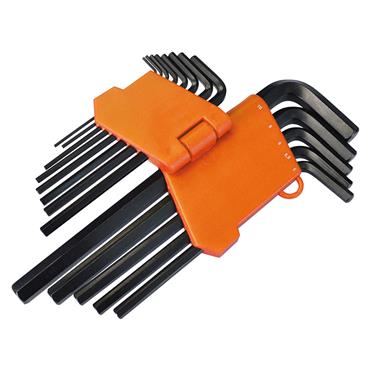 Metric Long Arm Hex Key Set, 13 Piece