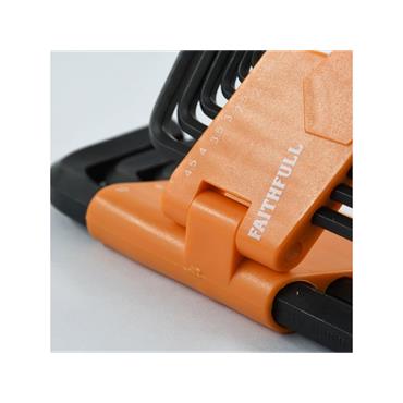 Metric Long Arm Hex Key Set, 13 Piece