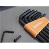 FAITHFULL SHORT ARM METRIC HEX KEY SET (8 PCS)