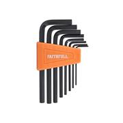 FAITHFULL SHORT ARM METRIC HEX KEY SET (8 PCS)