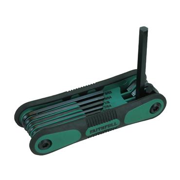 Imperial Folding Hexagon Key Set, 9 Piece