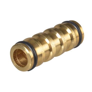 Brass 2-Way Hose Coupling 12.5mm (1/2in)