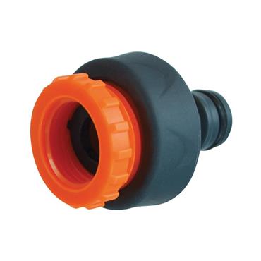 Plastic Tap Hose Connector 1/2 & 3/4in