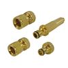 Brass Nozzle & Fittings Kit 4 Piece 12.5mm (1/2in)