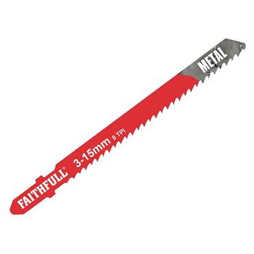 Metal Cutting Jigsaw Blades Pack of 5 T127D