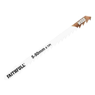 Wood Jigsaw Blades Pack of 5 T244D