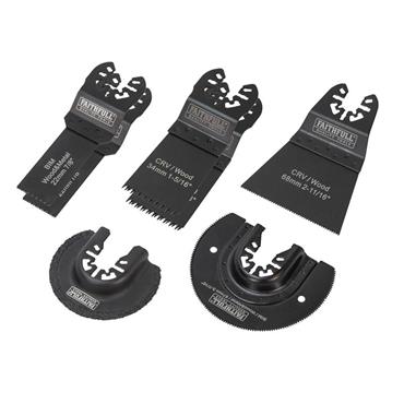 FAITHFULL 7-PIECE MULTI-TOOL BLADE SET