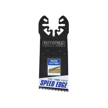 Multi-Tool Speed Edge Wood Blade 34mm (5 Pack)