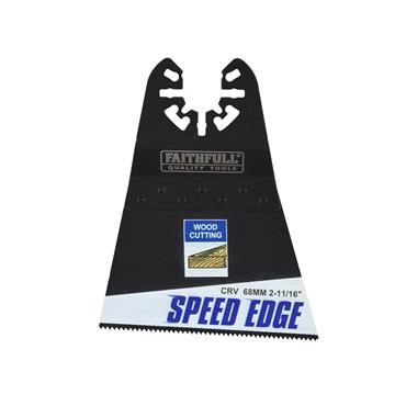 Multi-Tool Speed Edge Wood Blade 68mm (5 Pack)