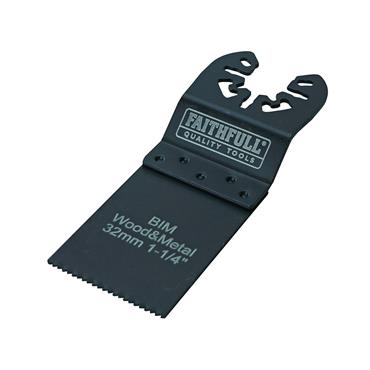 Bi-Metal Flush Cut Wood/Metal Blade 32mm