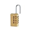 Brass Combination Padlock 20mm
