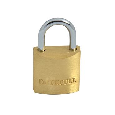 Brass Padlock 20mm 3 Keys