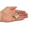Brass Padlock 25mm 3 Keys