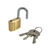 Brass Padlock 30mm 3 Keys