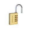 Brass Combination Padlock 38mm