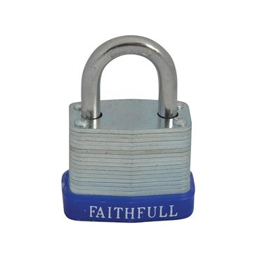 Laminated Steel Padlock 30mm 3 Keys